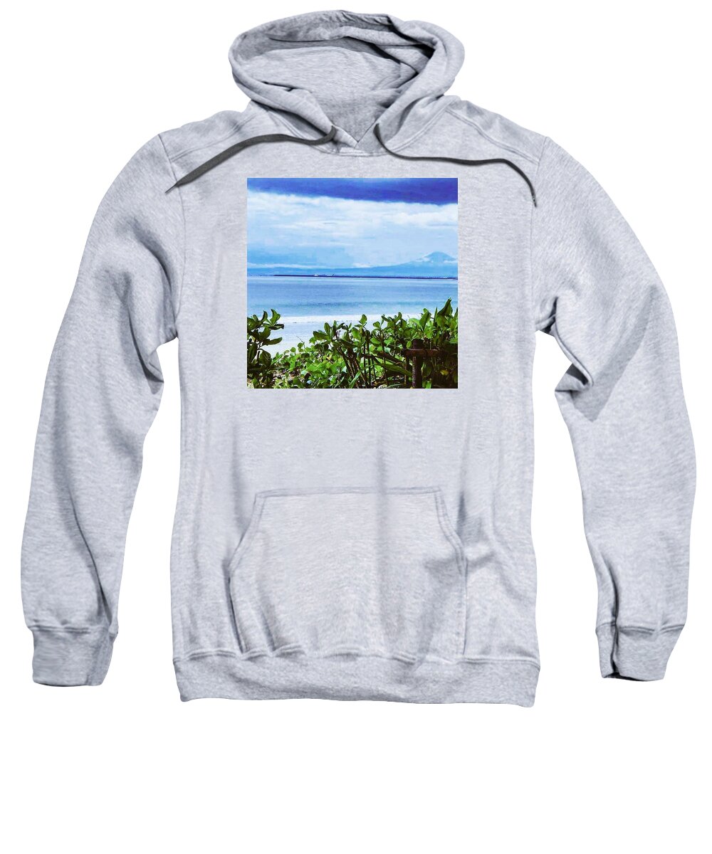Sensation Sweatshirt featuring the photograph Beach Beauty by Khushboo N