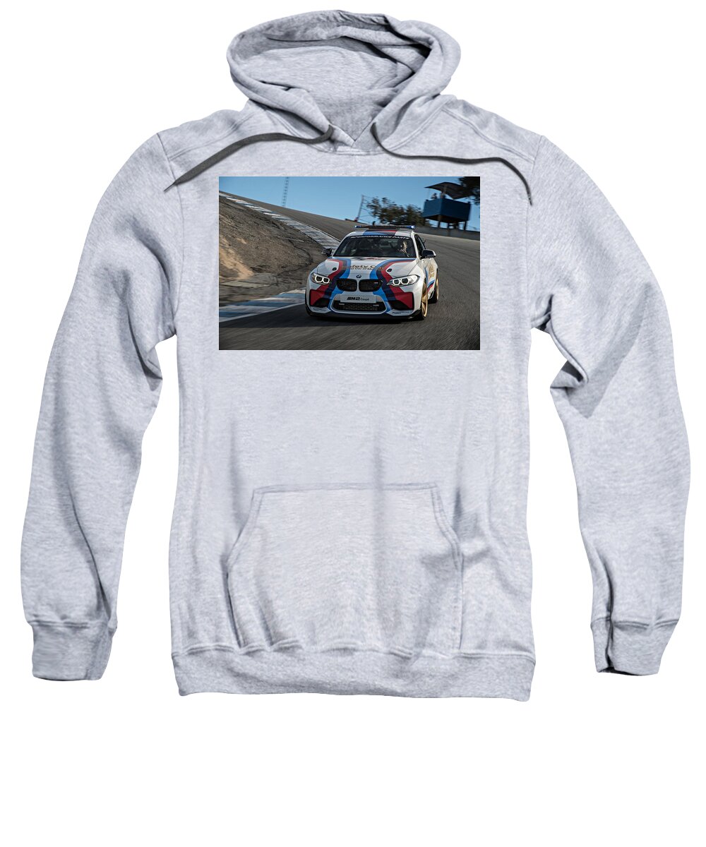 Bmw M2 Coupe Sweatshirt featuring the photograph BMW M2 Coupe by Jackie Russo