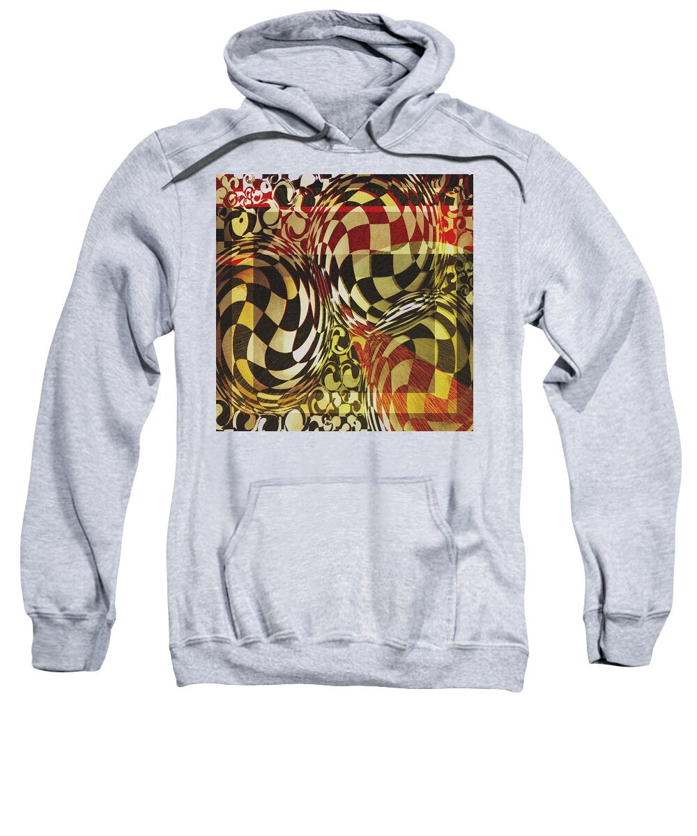 Victor Shelley Sweatshirt featuring the digital art Boxed In by Victor Shelley