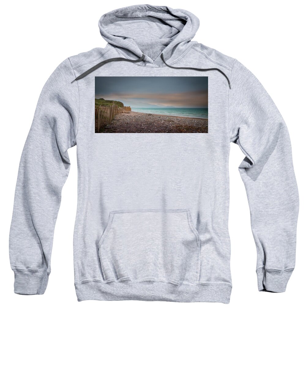 Castlegregory Sweatshirt featuring the photograph Brandon Bay by Mark Callanan