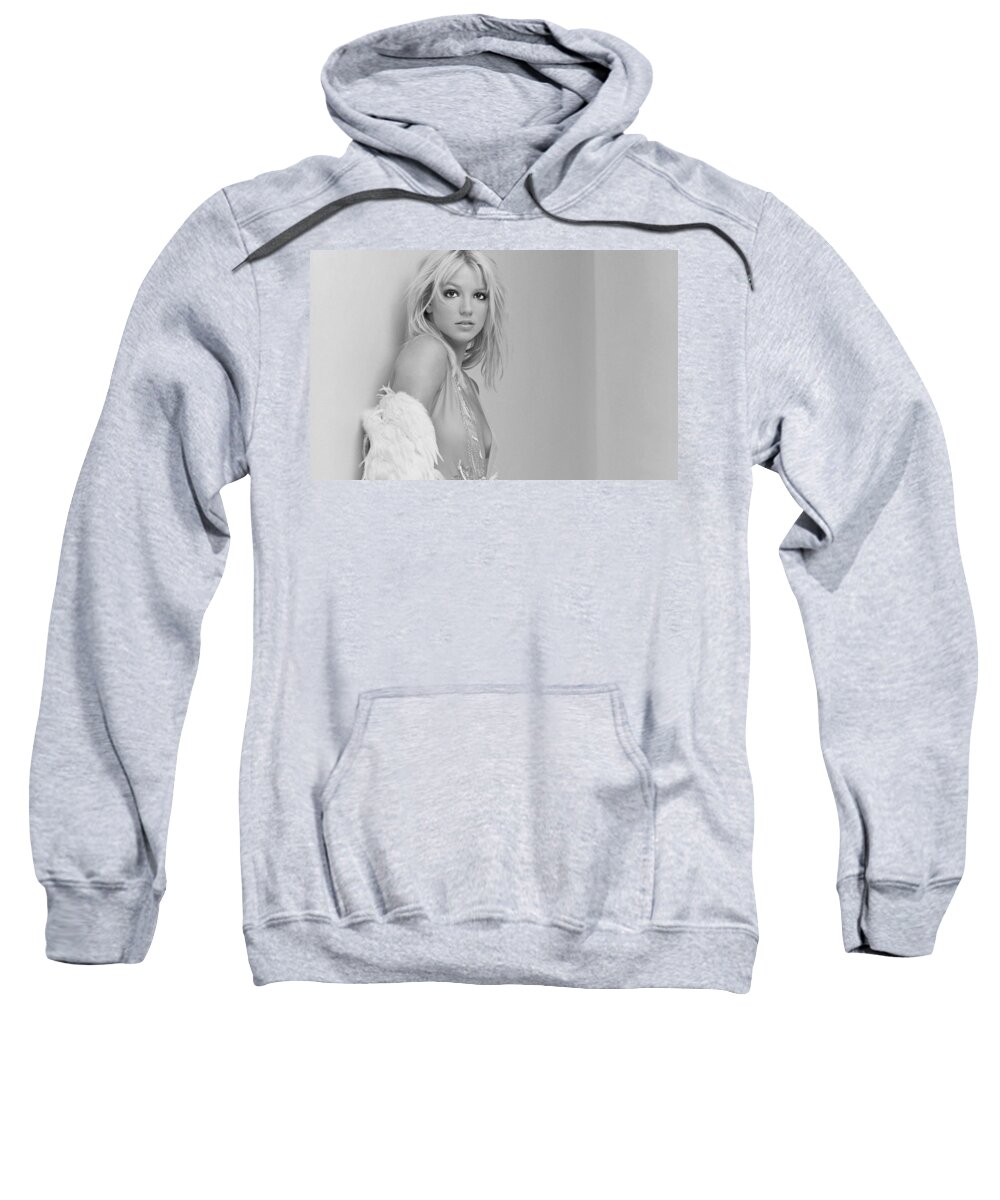 Britney Spears Sweatshirt featuring the photograph Britney Spears by Jackie Russo