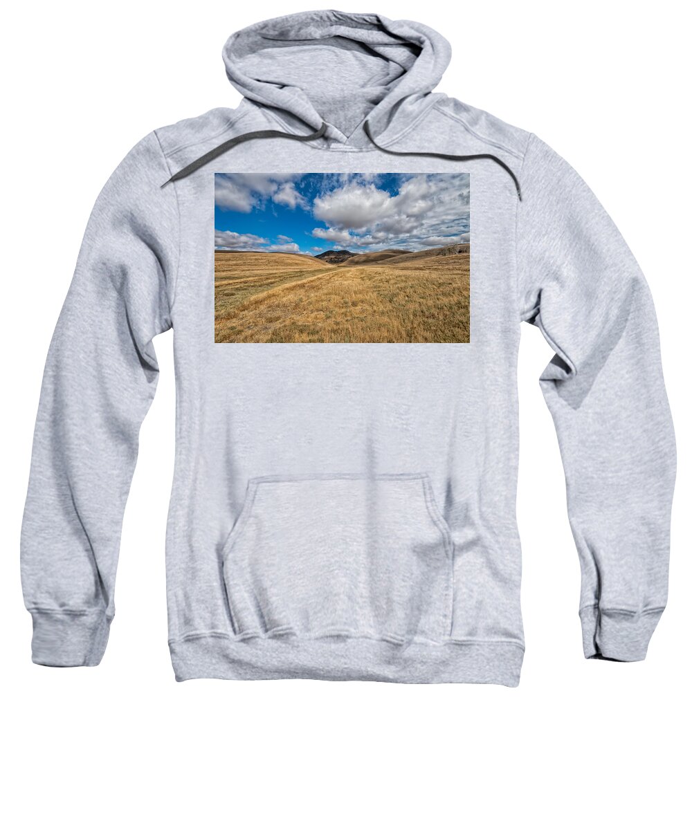 Brushy Peak Sweatshirt featuring the photograph Brushy Peak by Robin Mayoff