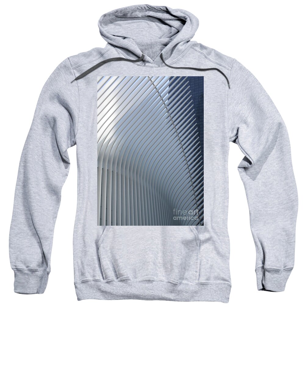 Calatrava Sweatshirt featuring the photograph Calatrava New York 3 by Randall Weidner