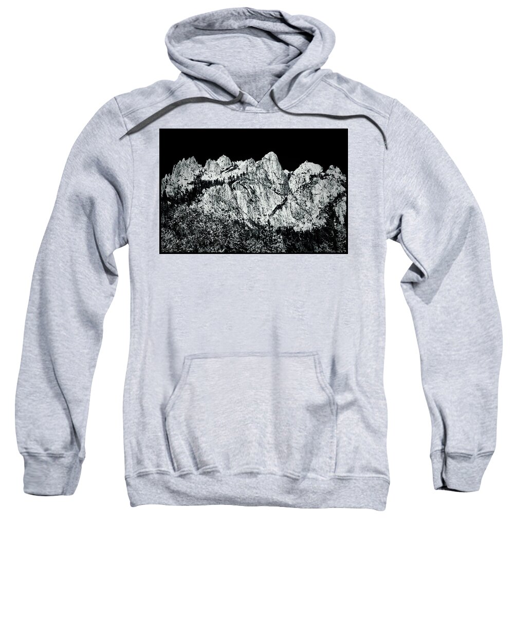 Usa Sweatshirt featuring the photograph Castle Crags by Roger Passman