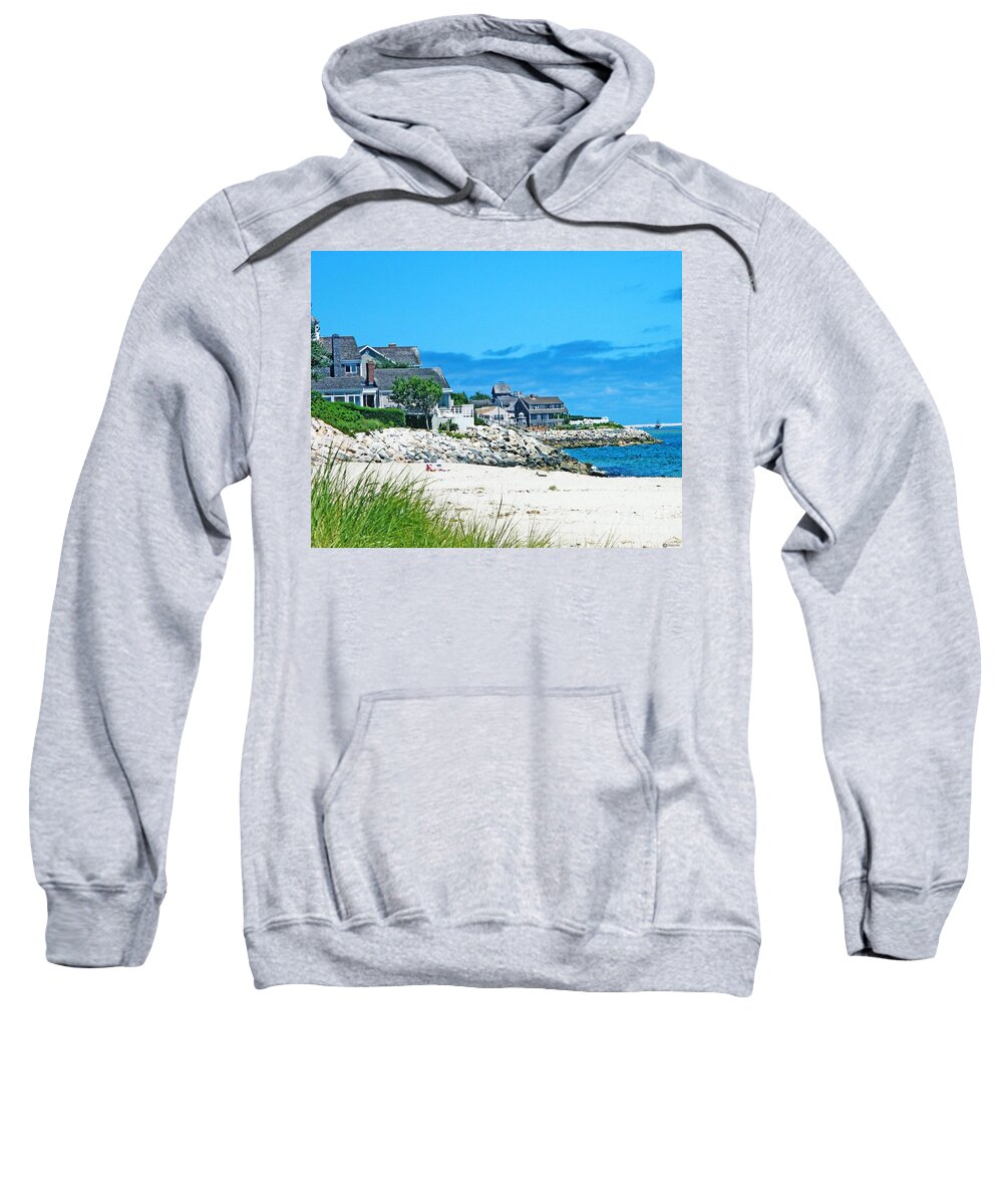 Vacation Sweatshirt featuring the photograph Chatham Cape Cod by Lizi Beard-Ward