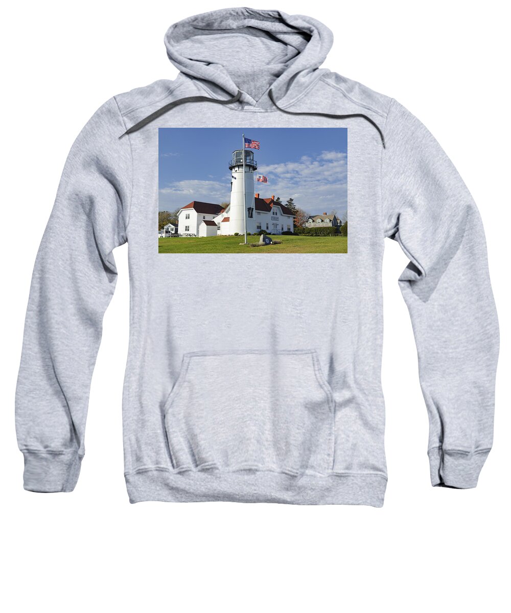 Cape Cod Sweatshirt featuring the photograph Chatham Lighthouse I by Marianne Campolongo