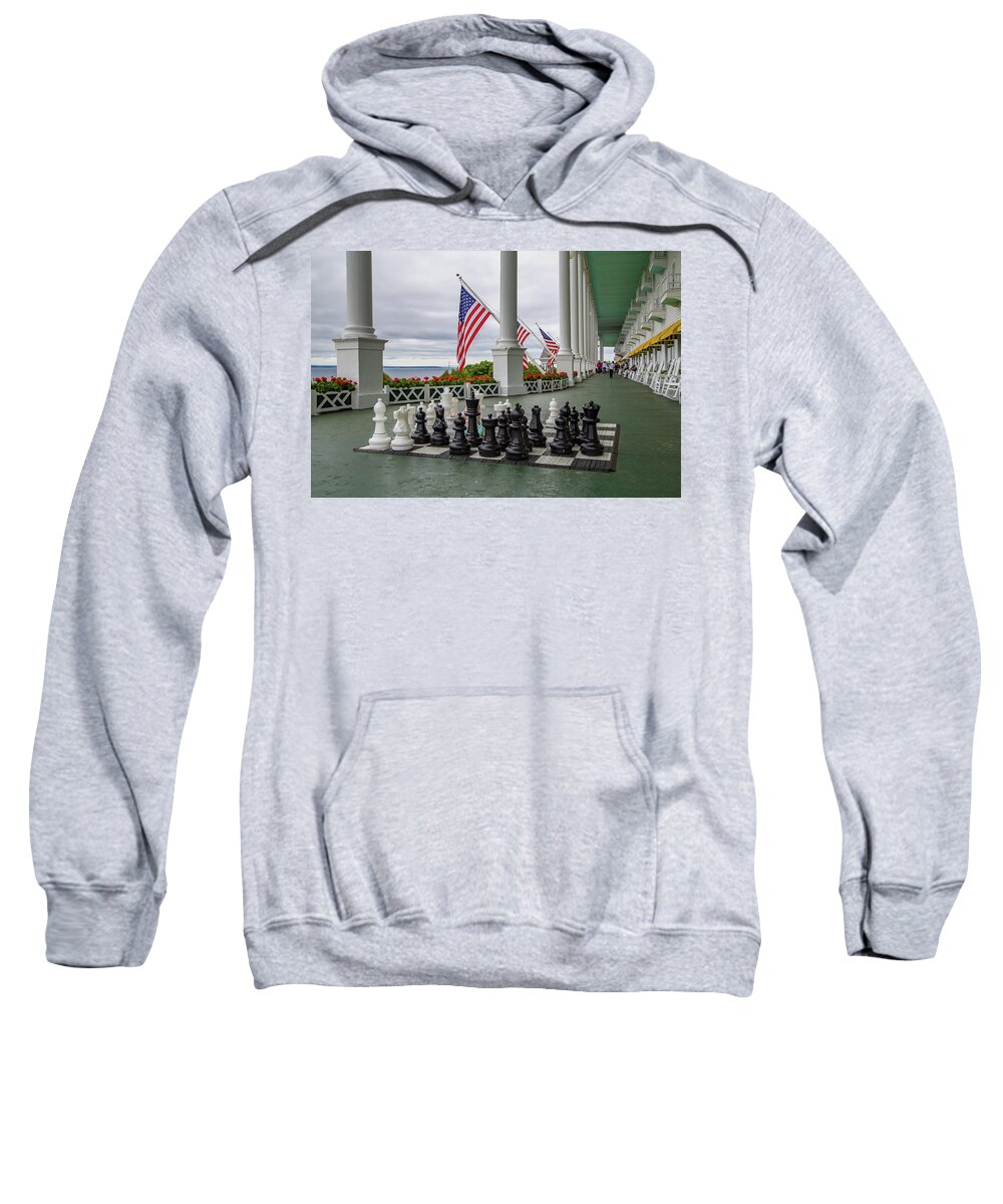 Game Sweatshirt featuring the photograph Chess Anyone by Kevin Craft