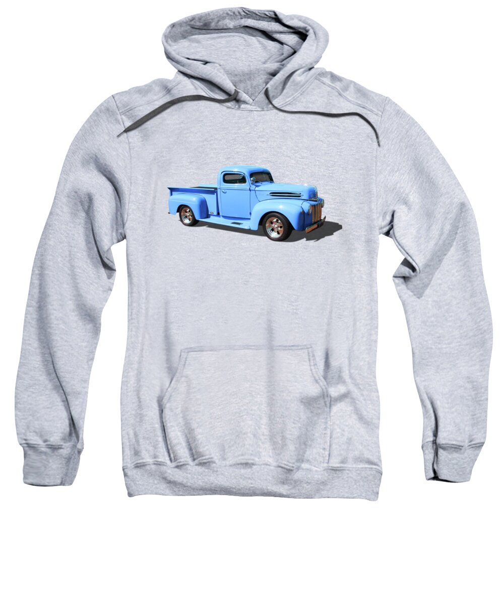 Ford Sweatshirt featuring the photograph Chop Top Pickup by Keith Hawley