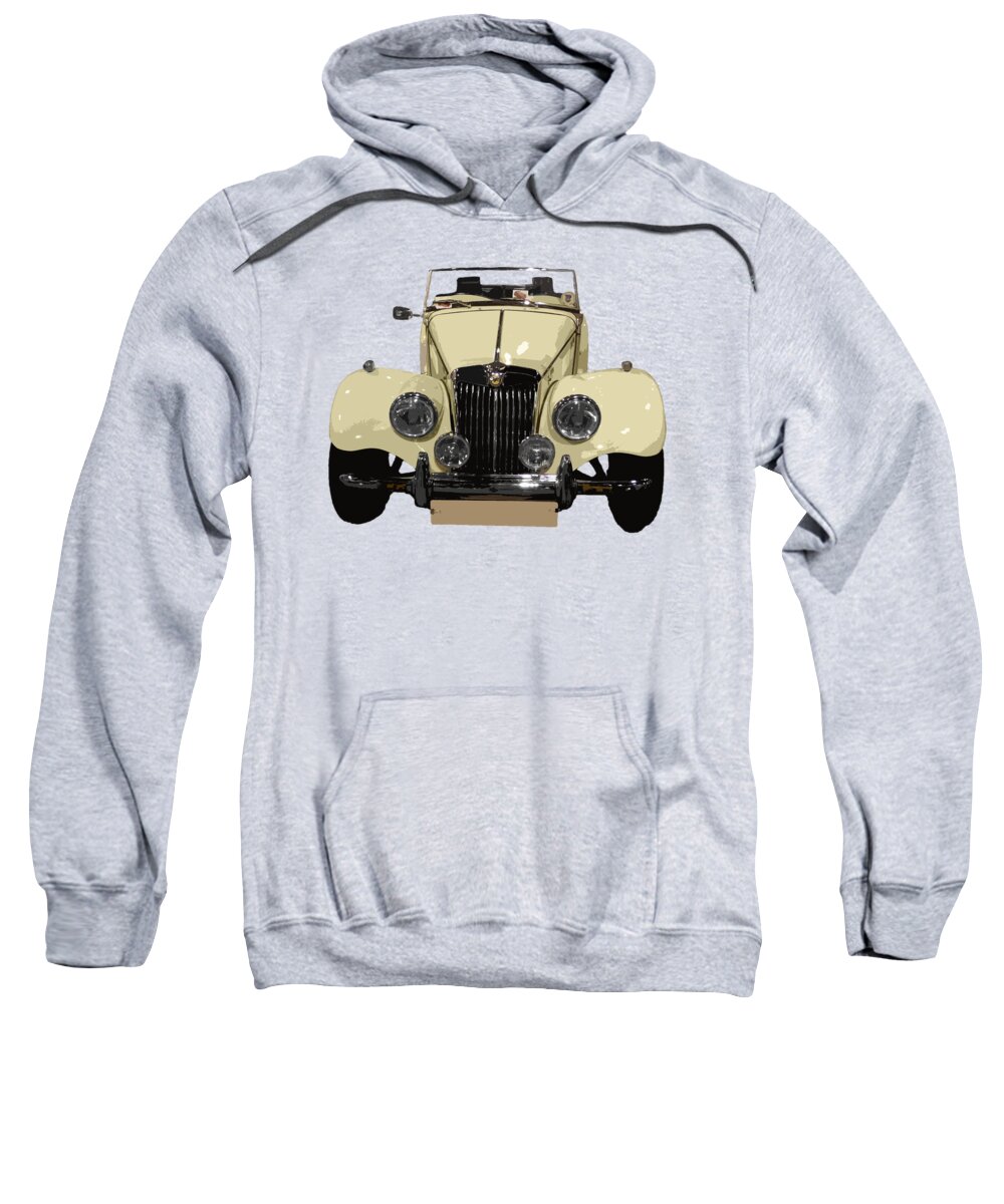 Digital Art Sweatshirt featuring the digital art Classic motor c art by Francesca Mackenney