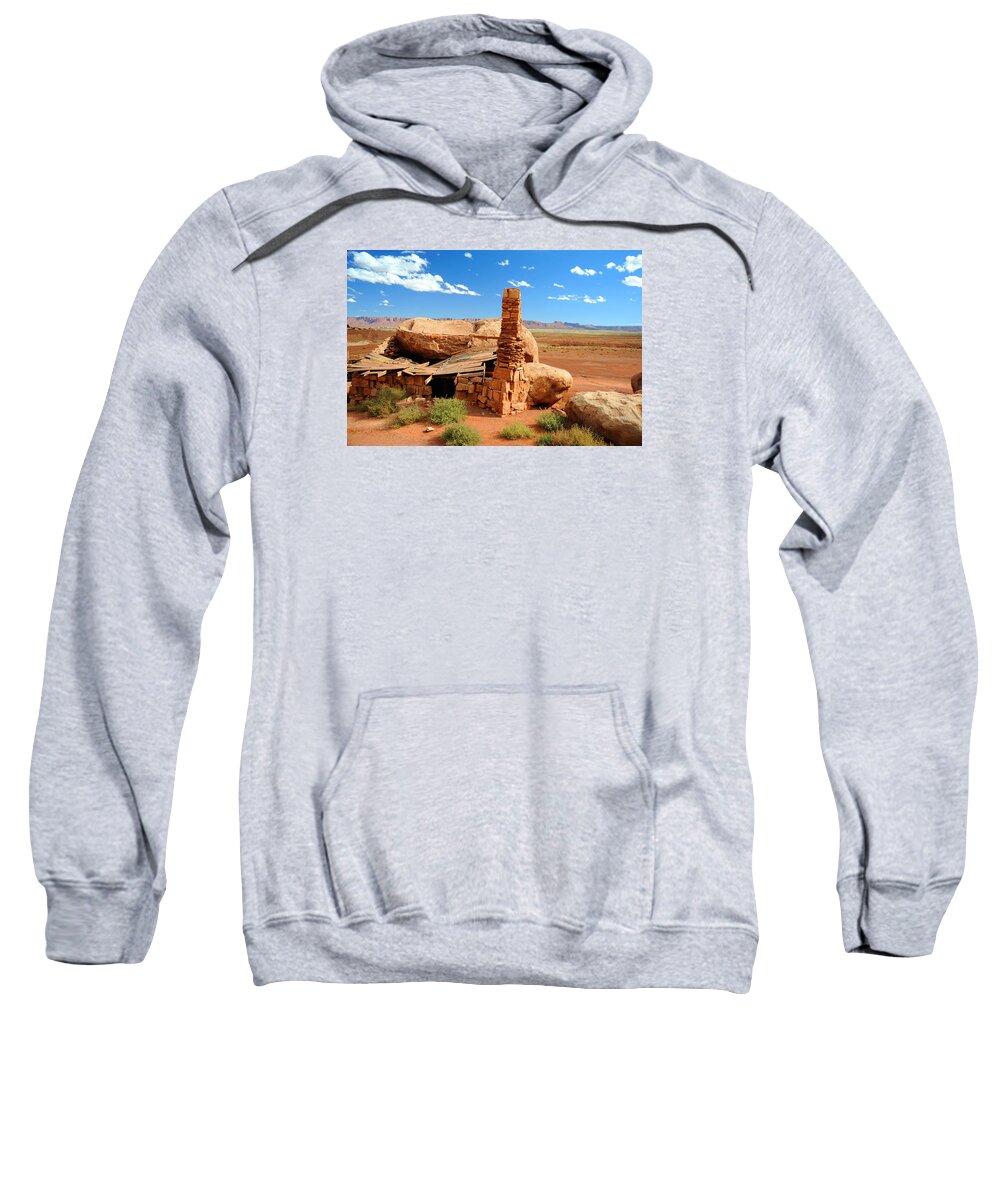 Photograph Sweatshirt featuring the photograph Cliff Dwellers by Richard Gehlbach