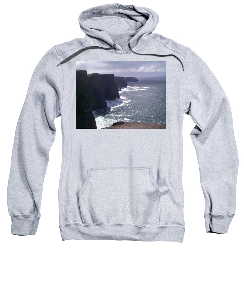 Ireland Sweatshirt featuring the photograph Cliffs of Moher by Charles Kraus