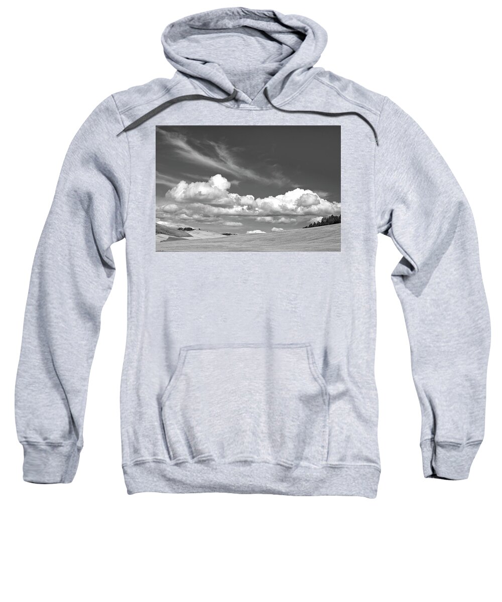 Outdoors Sweatshirt featuring the photograph Cloudy Day by Doug Davidson