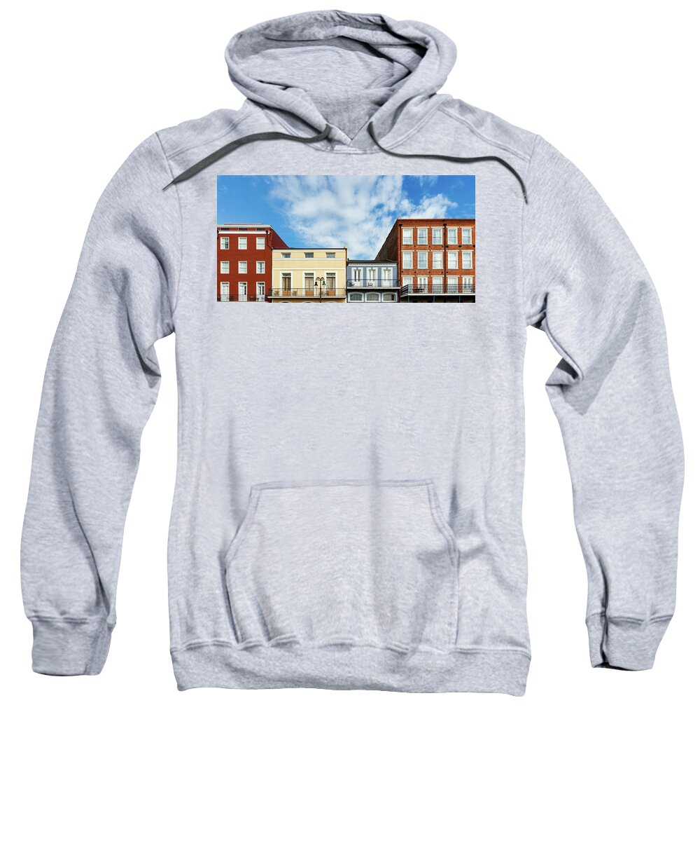 Bourbon Street Sweatshirt featuring the photograph Colors of New Orleans by Raul Rodriguez