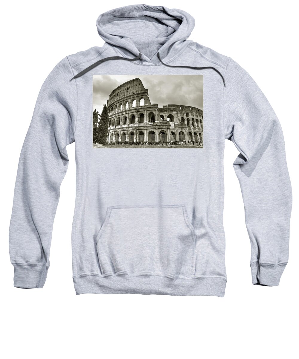 Colosseum Sweatshirt featuring the photograph Colosseum Rome by Joana Kruse