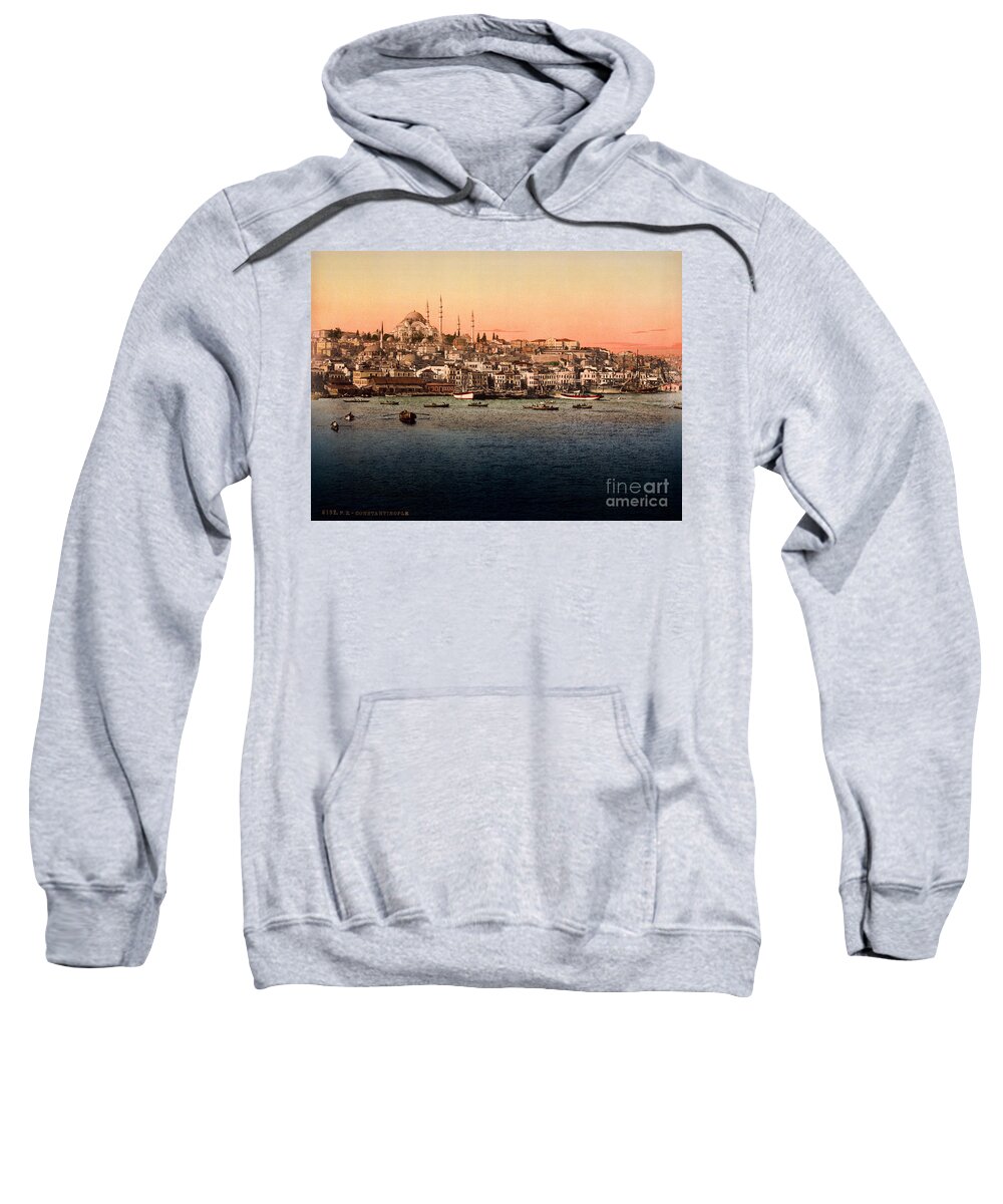 Constantinople Sweatshirt featuring the photograph Constantinople by Celestial Images