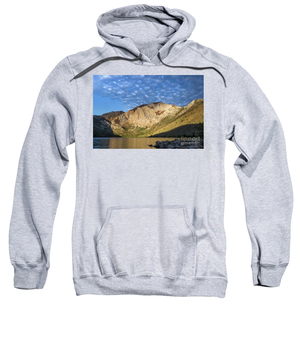 Sky Sweatshirt featuring the photograph Convict Lake by Brandon Bonafede