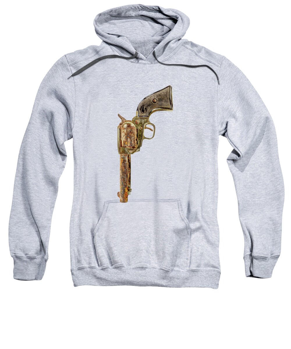 Art Sweatshirt featuring the photograph Corroded Peacemaker by YoPedro
