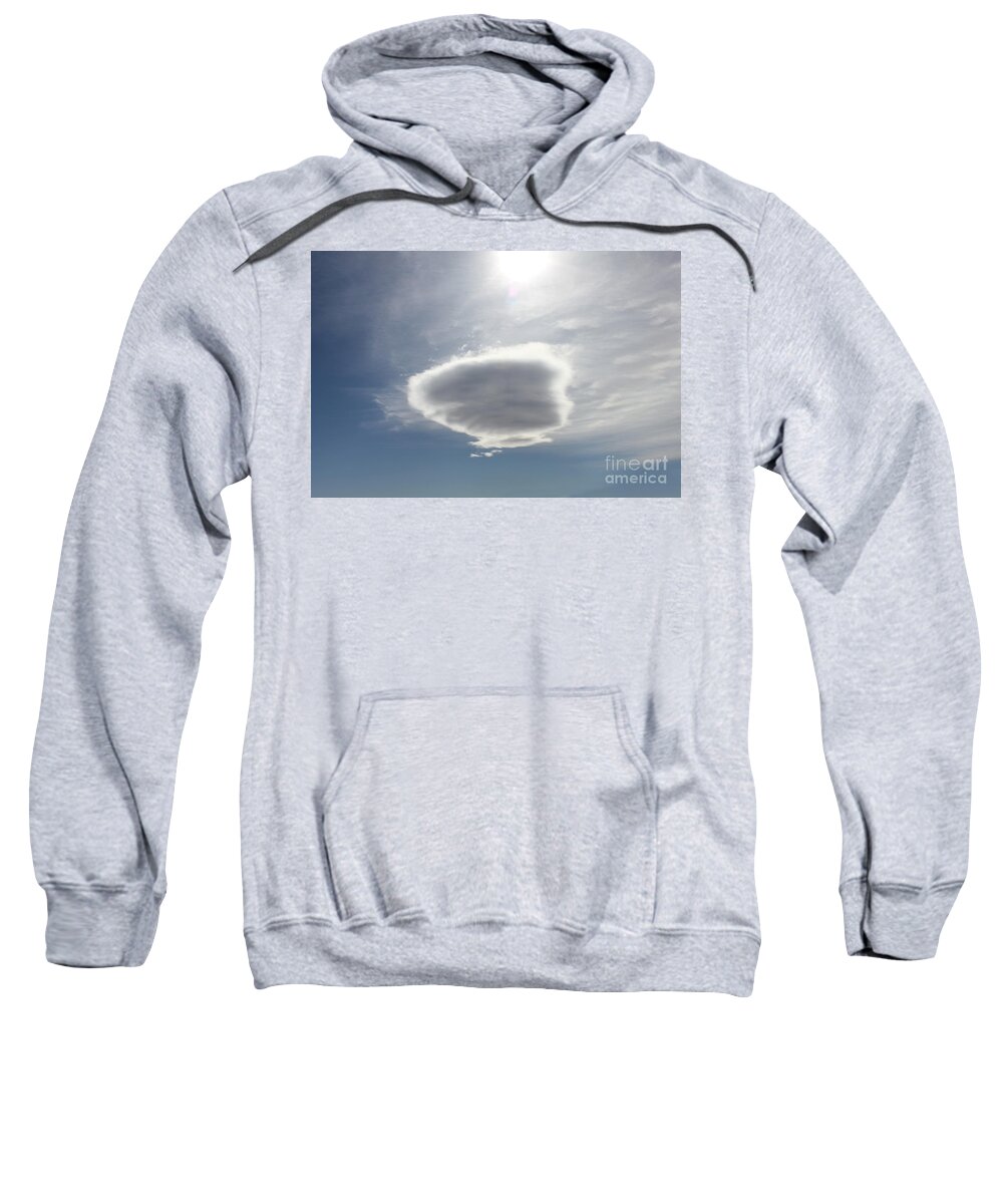 Landscape Sweatshirt featuring the photograph Cotton Baton Cloud by Donna L Munro