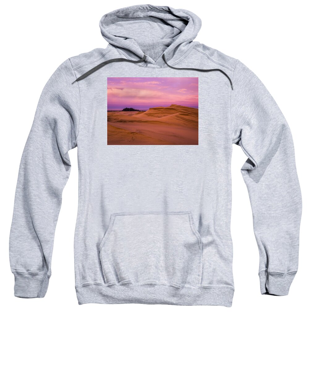 Coast Sweatshirt featuring the photograph Dawn Dunes by Robert Potts