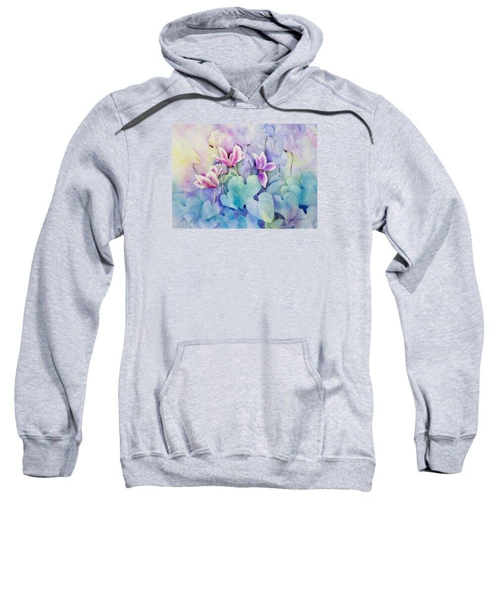 Giclee Sweatshirt featuring the painting Daydreams by Lisa Vincent