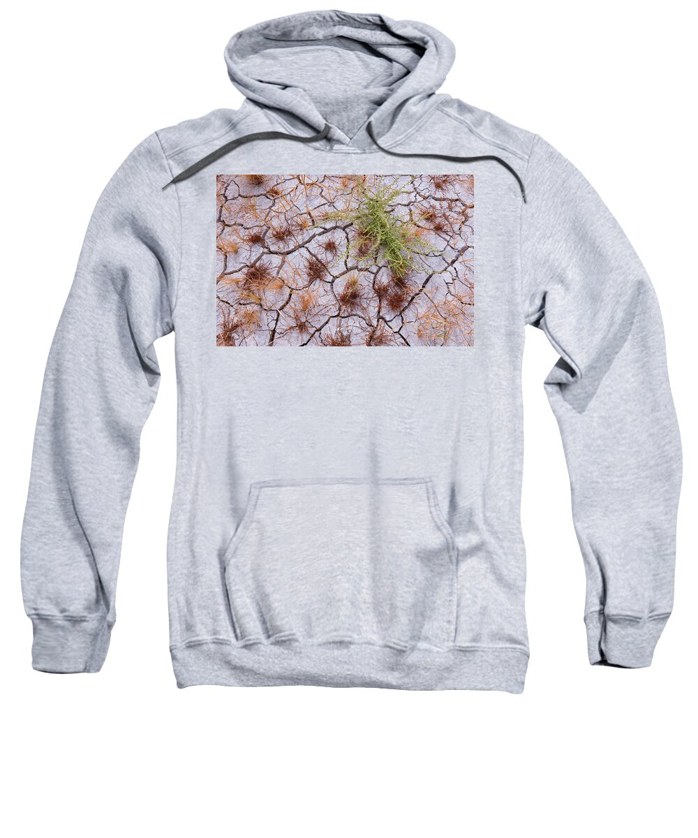 Oregon Sweatshirt featuring the photograph Details of the Playa by Andrew Kumler