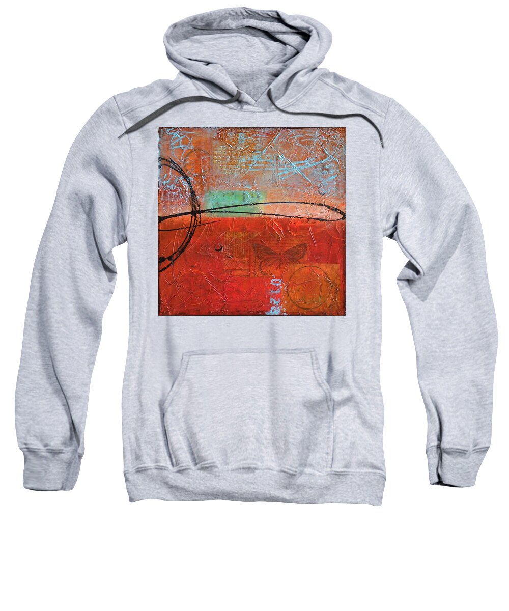 Acrylic Sweatshirt featuring the painting Determination Two by Brenda O'Quin