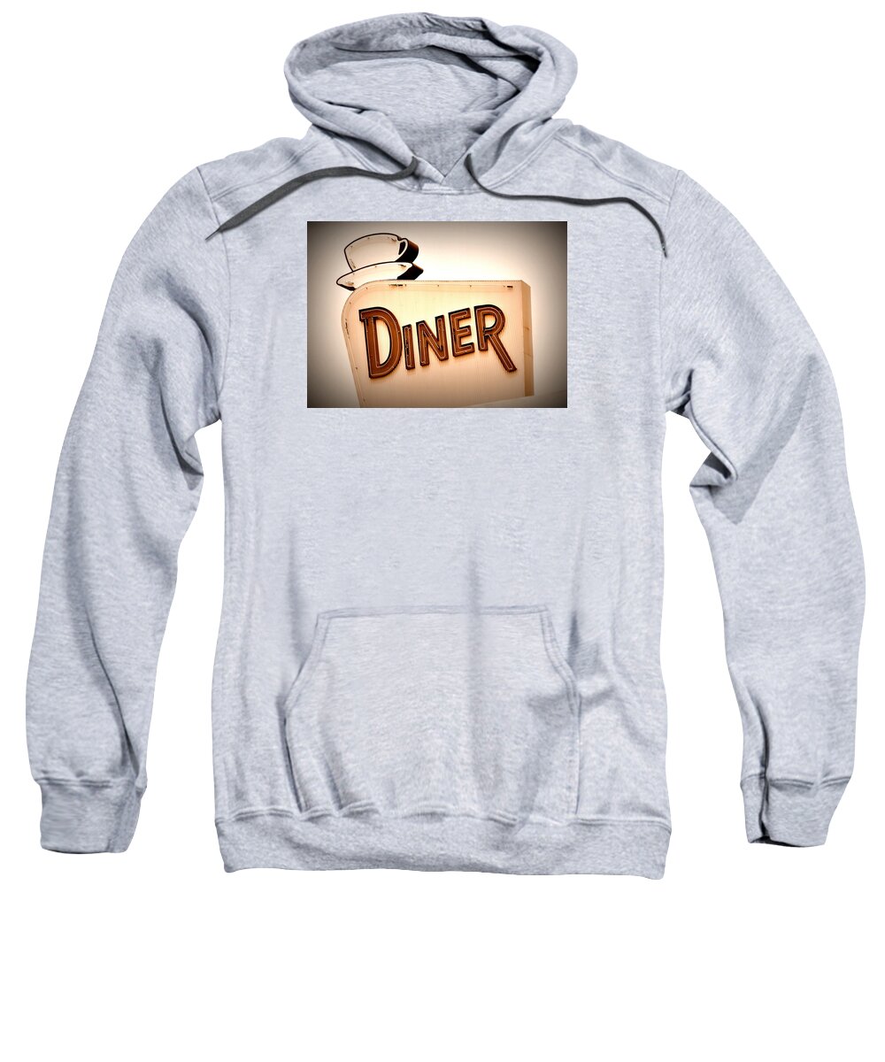 Diner Sweatshirt featuring the photograph Diner by Andrea Platt