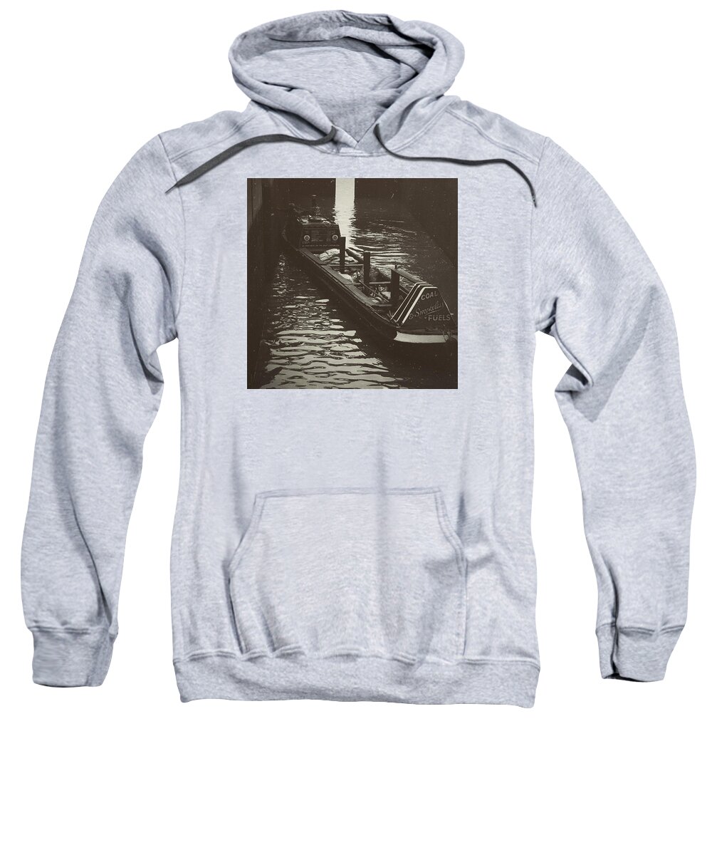 Dockland Sweatshirt featuring the photograph Dockland daytime by Trystan Oldfield