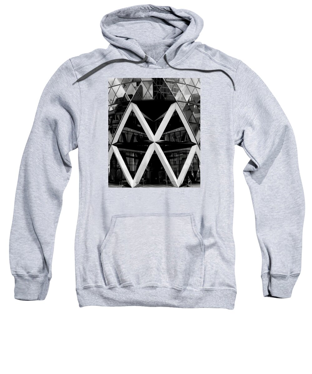 Architecture Sweatshirt featuring the photograph Double rhombus by Emme Pons