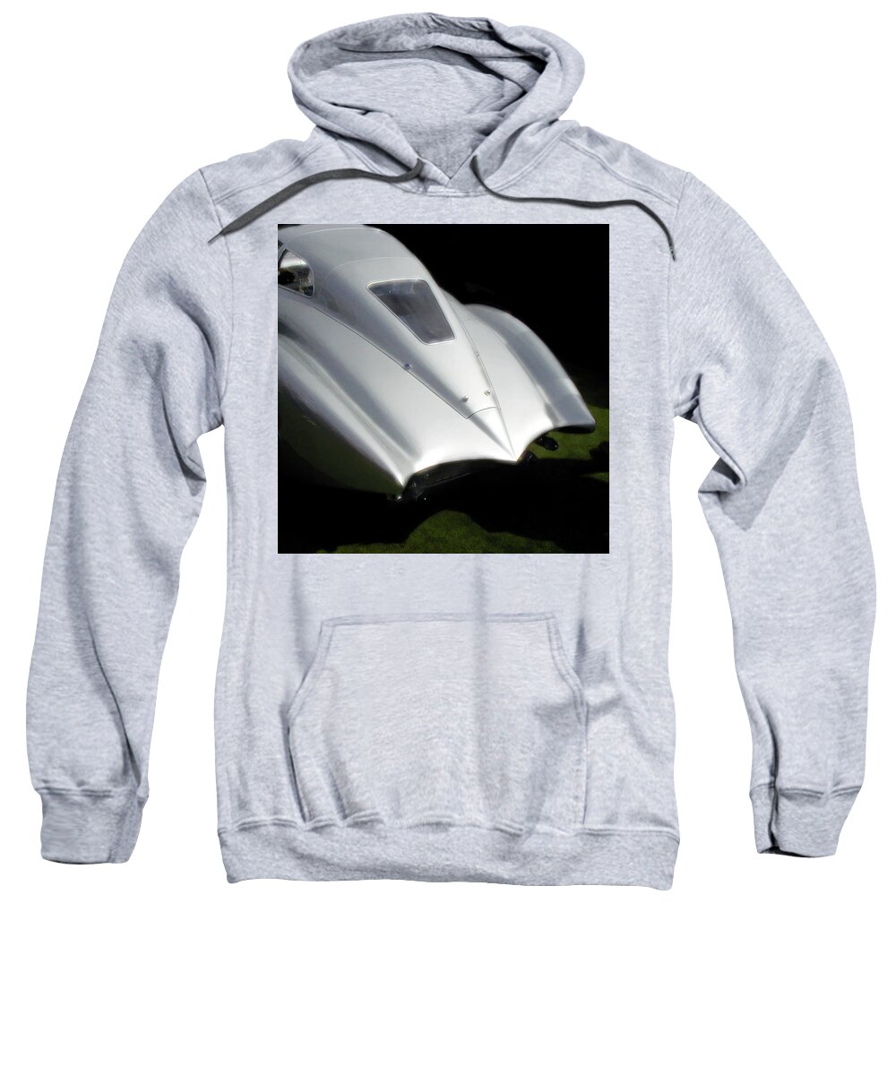 Automobile Sweatshirt featuring the photograph Dubonnet Dream by Alan Olmstead