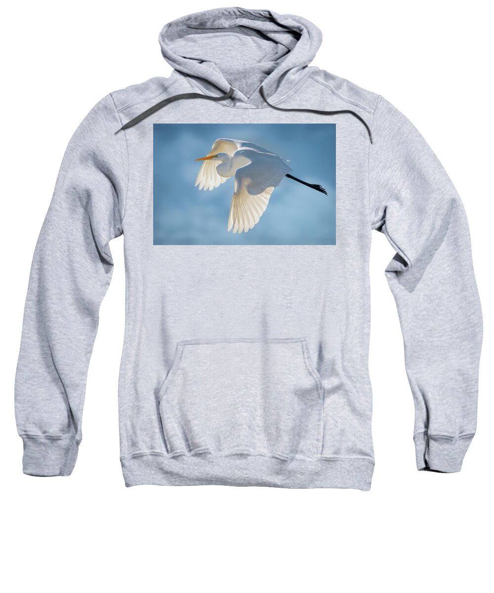 Birds Sweatshirt featuring the photograph Elegance by Bruce Bonnett