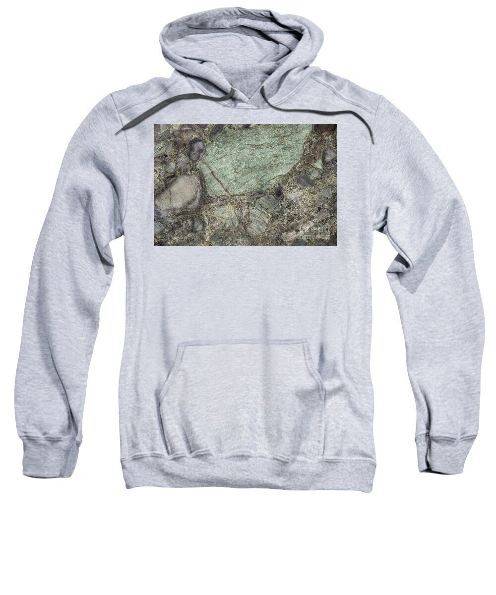 Granite Sweatshirt featuring the photograph Emerald Green by Anthony Totah