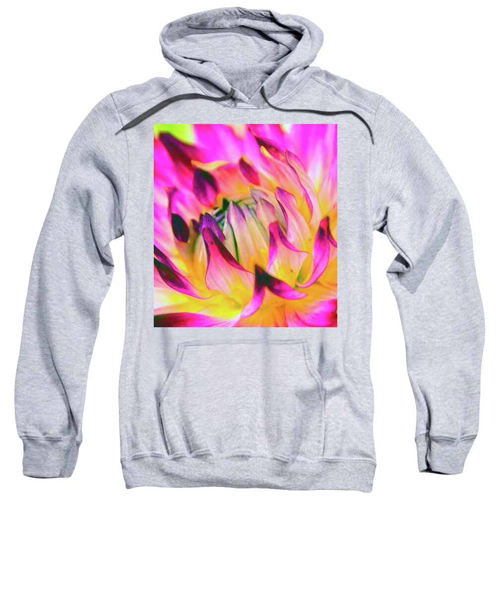 Backgrounds Sweatshirt featuring the photograph Eruption by Brian O'Kelly