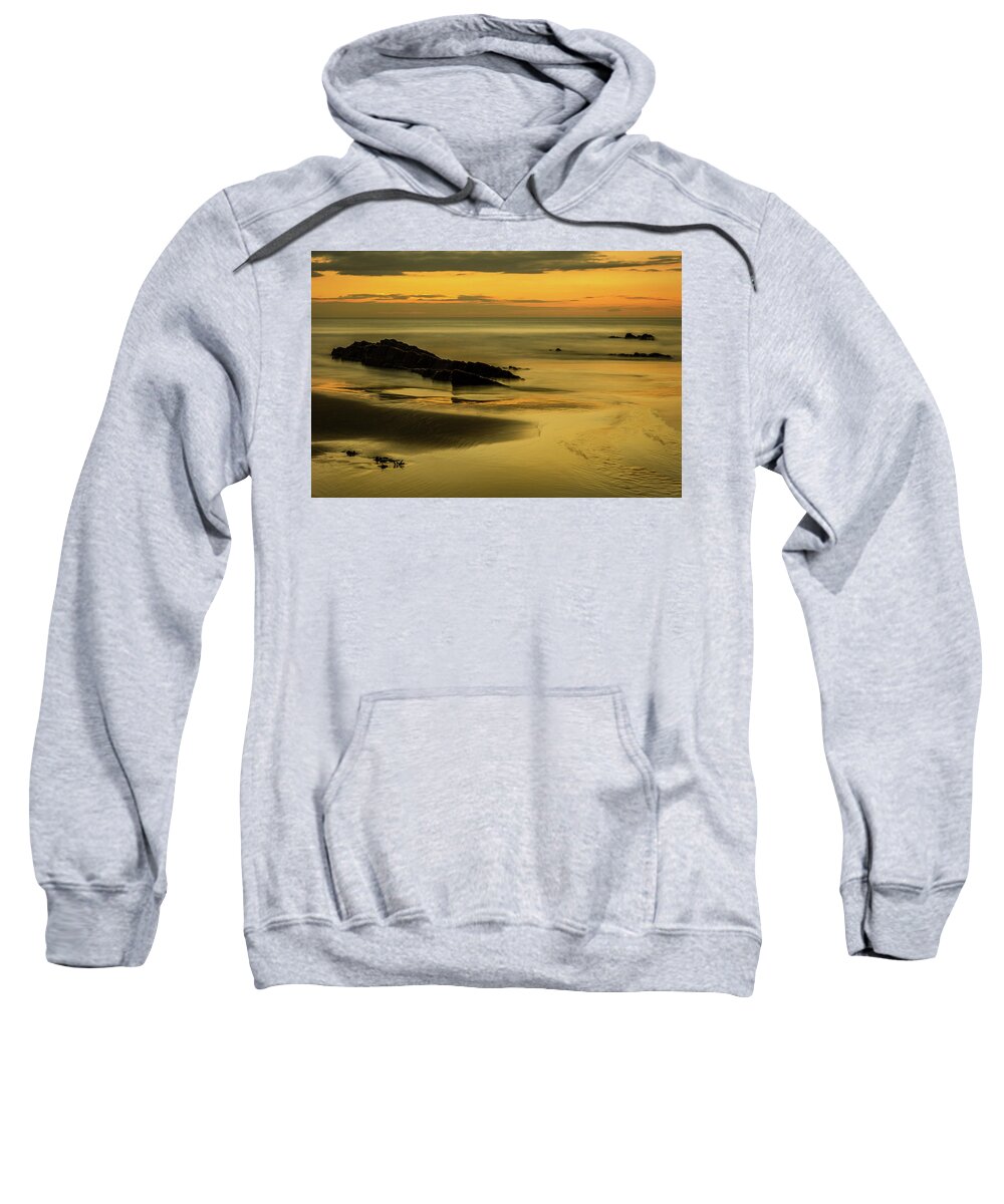 Seascape Sweatshirt featuring the photograph Essentially Tranquil by Nick Bywater