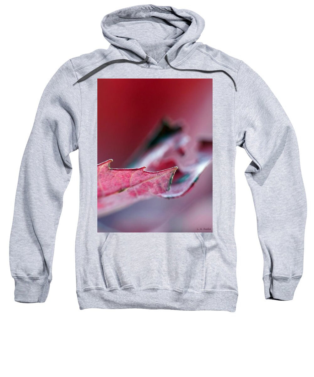 Abstract Sweatshirt featuring the photograph Falling I by Lauren Radke