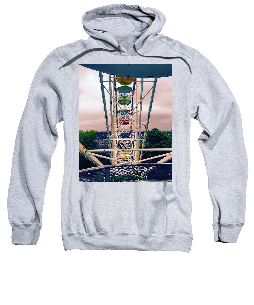 Ferris Wheel Sweatshirt featuring the photograph Ferris Wheel by Geoff Jewett