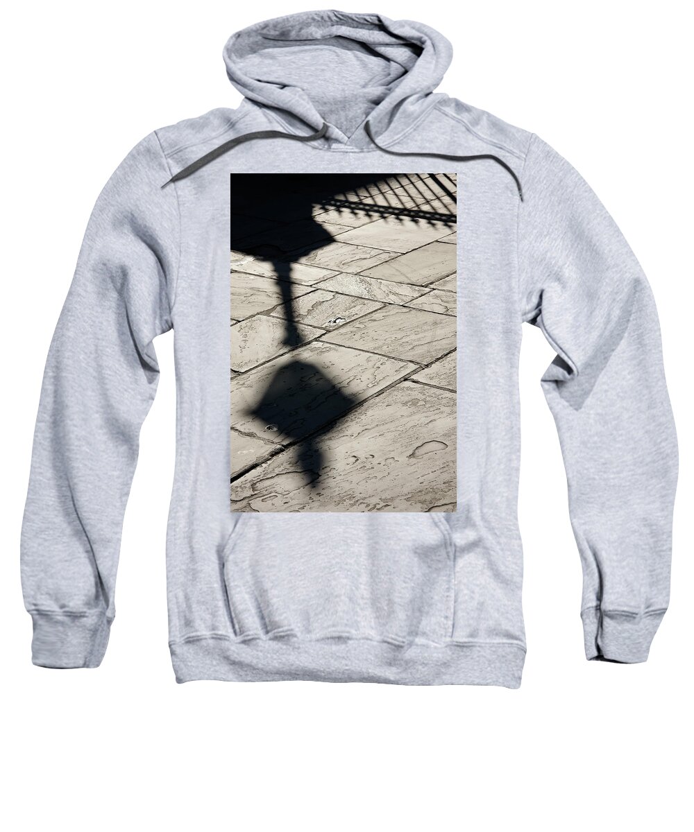 New Orleans Sweatshirt featuring the photograph French Quarter Shadow by KG Thienemann