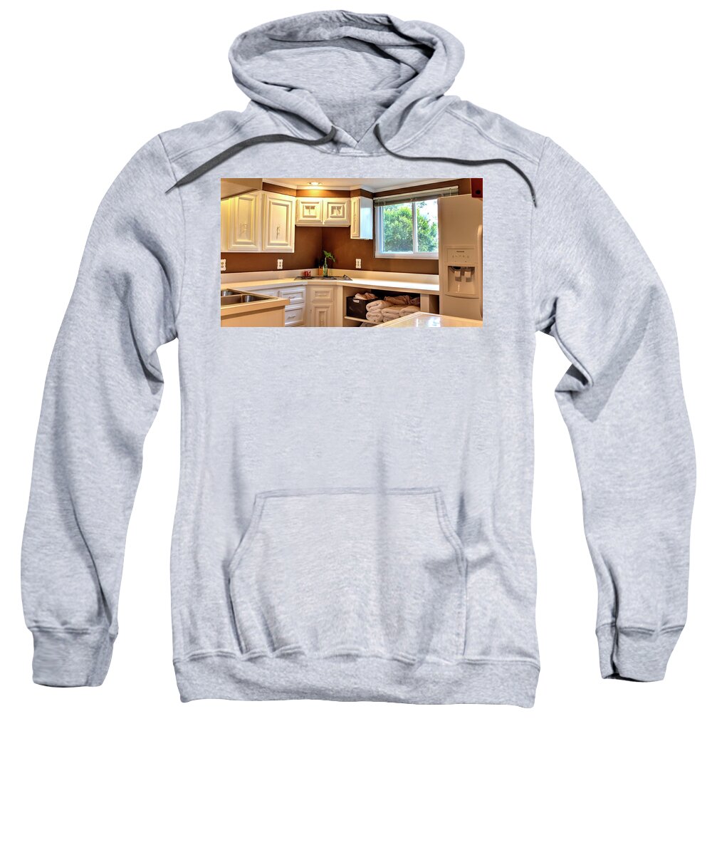 Galley Sweatshirt featuring the photograph Galley kitchen by Jeff Kurtz