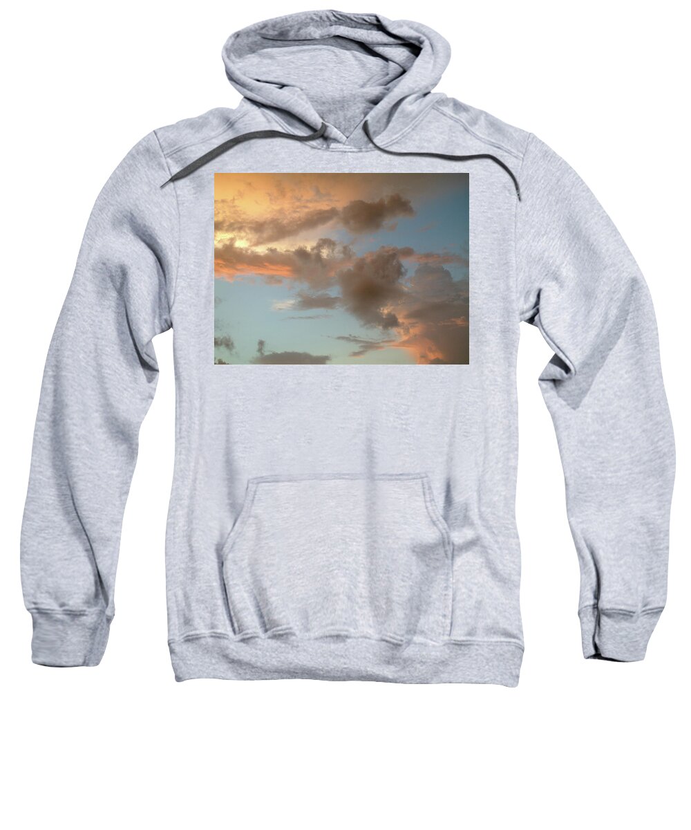 Cloud Sweatshirt featuring the photograph Gentle Clouds Gentle Light by David Bader