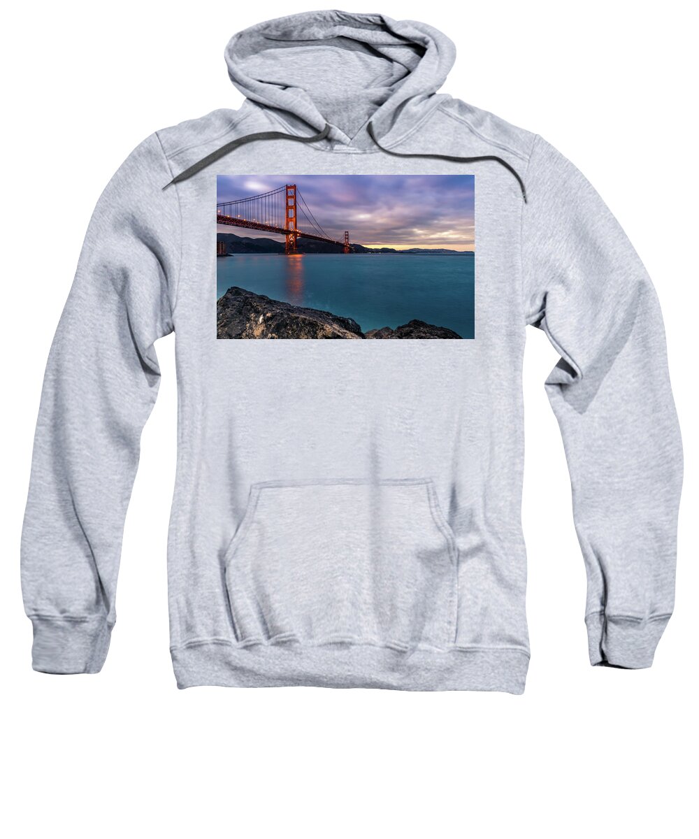 Golden Gate Bridge Sweatshirt featuring the photograph Golden Gate Bridge by Fink Andreas