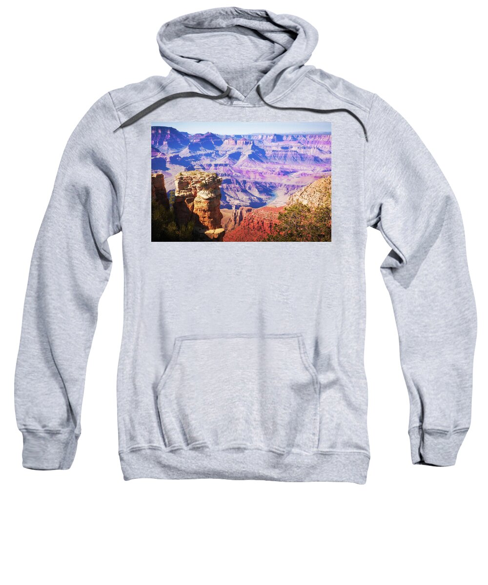 Grand Canyon Sweatshirt featuring the photograph Grand Canyon Arizona 5 by Tatiana Travelways
