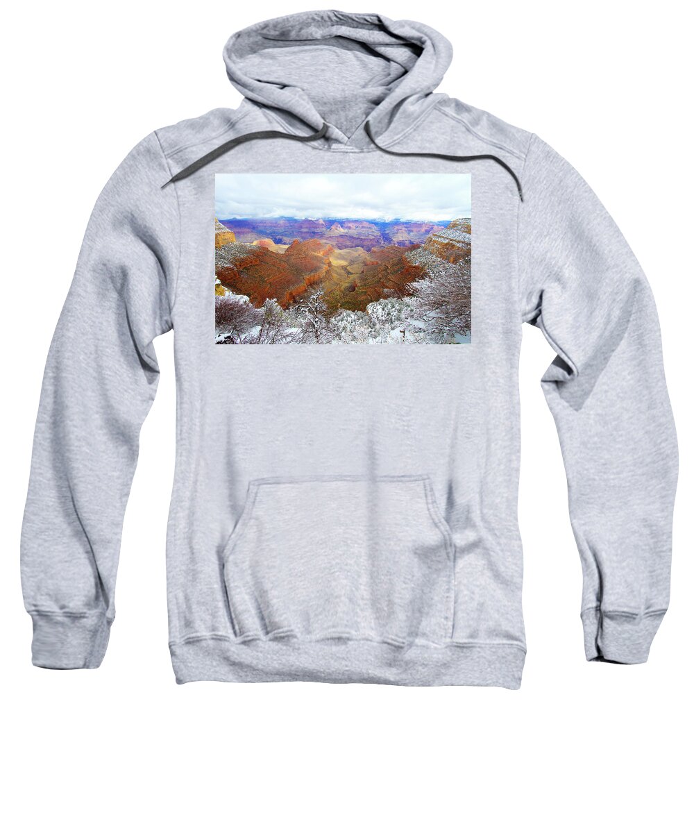 Grand Canyon Sweatshirt featuring the photograph Grand Canyon by Greg Smith