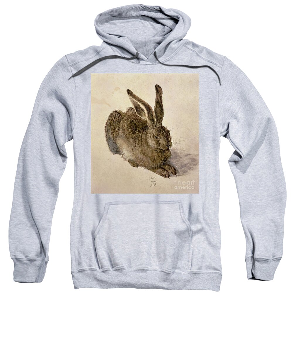 #faatoppicks Sweatshirt featuring the painting Hare by Albrecht Durer