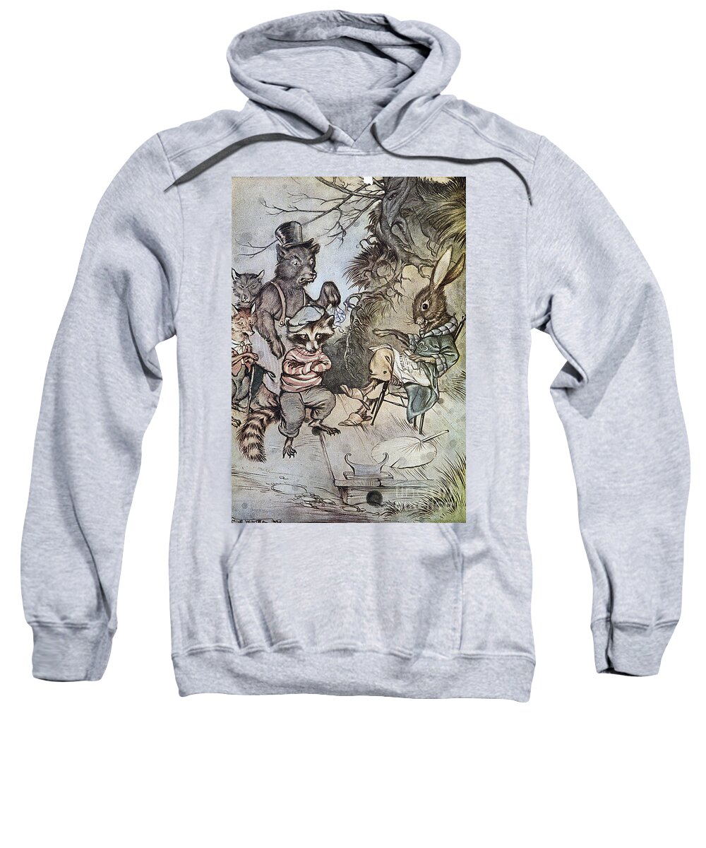 1917 Sweatshirt featuring the photograph Harris - Uncle Remus, 1917 by Granger