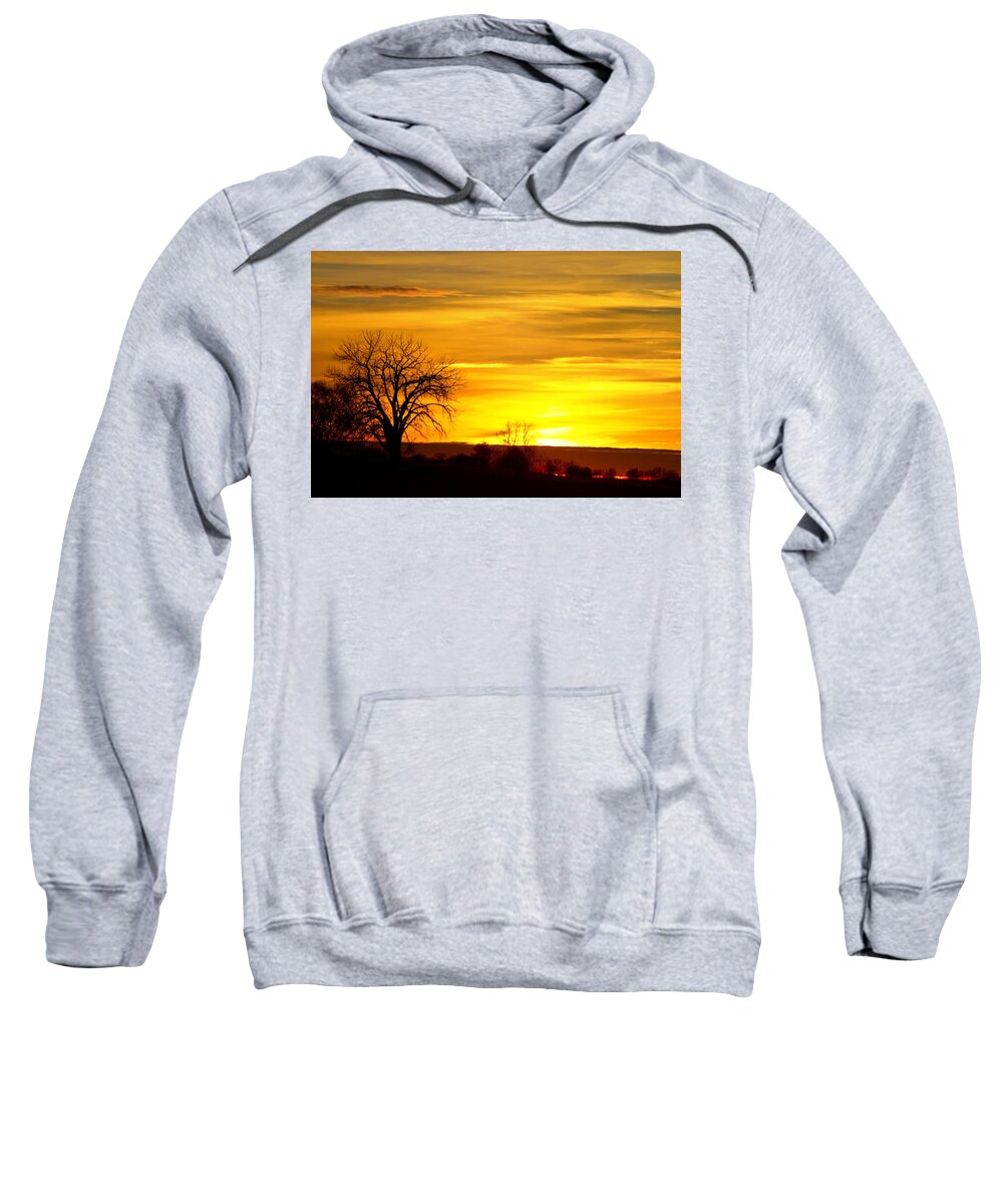 canvas Print Sweatshirt featuring the photograph Here Comes The Sunrise by James BO Insogna