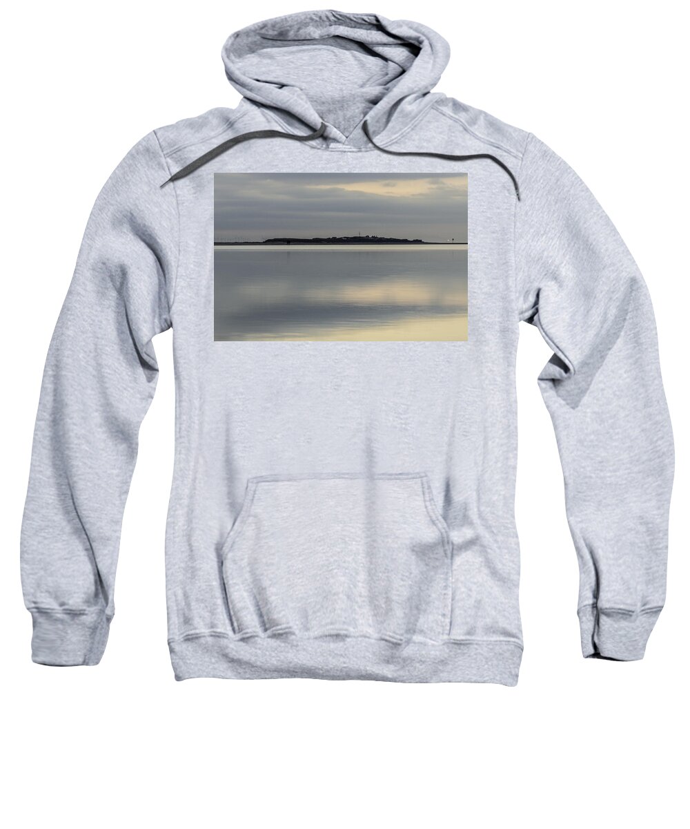Beautiful Sweatshirt featuring the photograph Hilbre Island by Spikey Mouse Photography