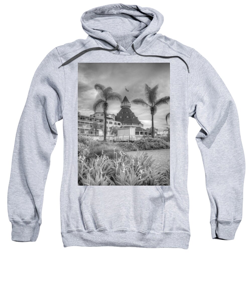 Hotel Del Coronado Sweatshirt featuring the photograph Hotel del Coronado by Jane Linders