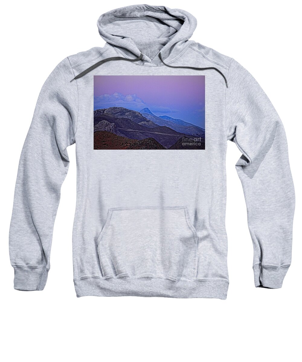 Crete Sweatshirt featuring the photograph In search of Atlantis-2 by Casper Cammeraat