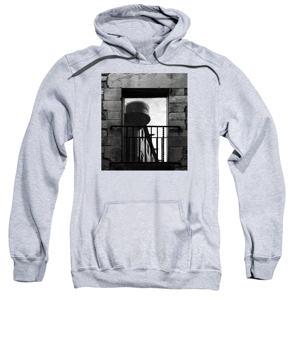 Window Sweatshirt featuring the photograph In the window by Emme Pons