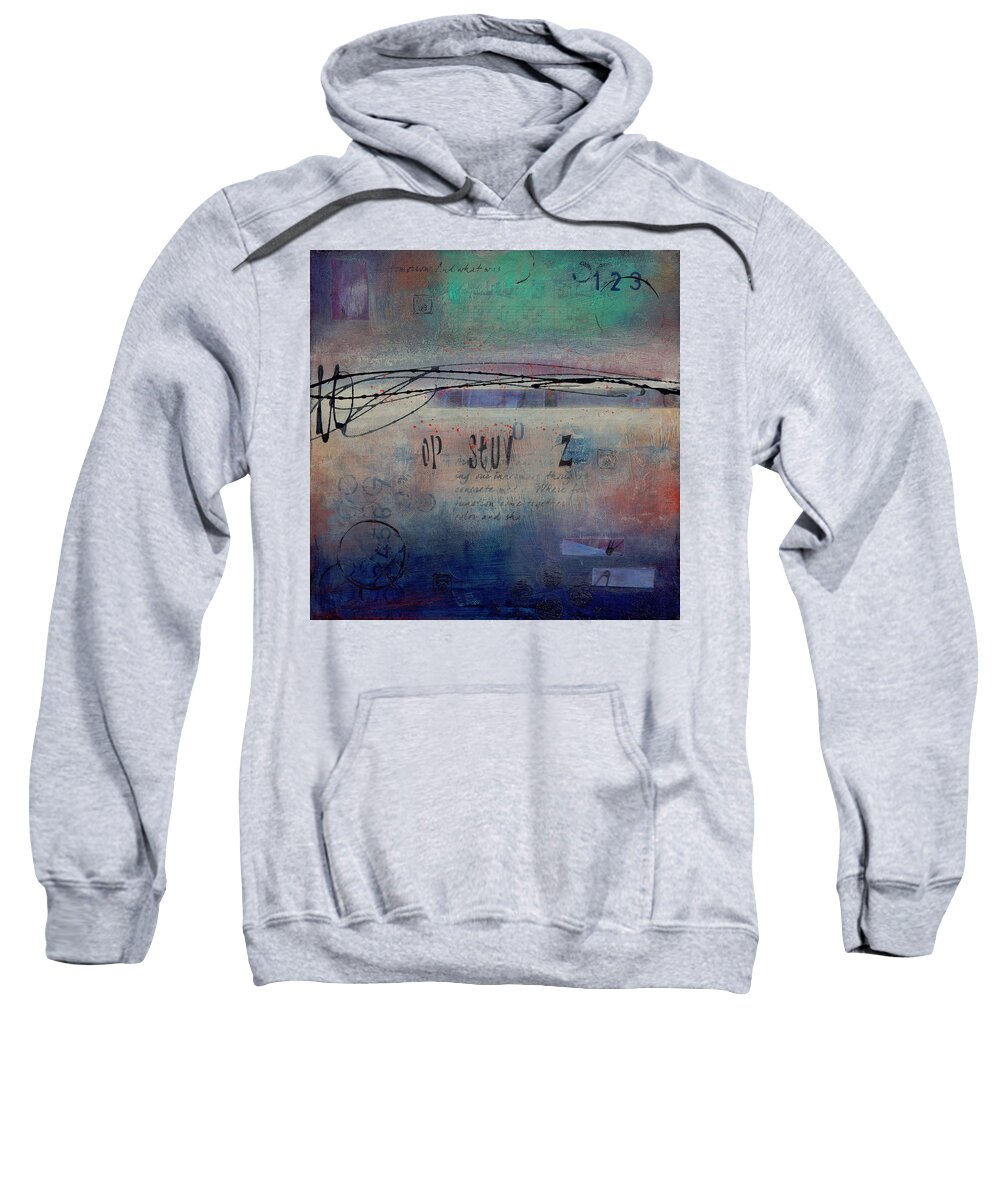 Acrylic Sweatshirt featuring the painting Into The Mystery by Brenda O'Quin